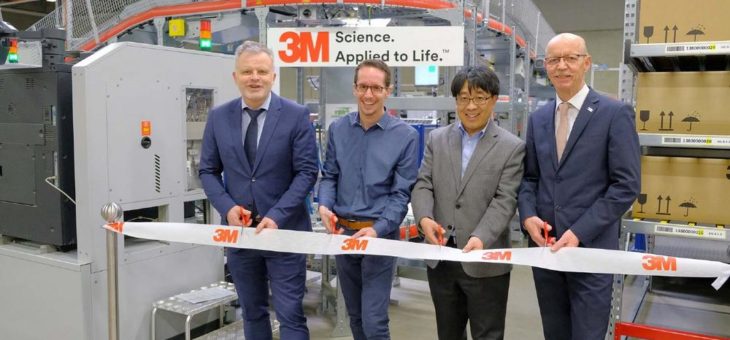 3M Logistikzentrum Jüchen weiht automatisches Lager ein