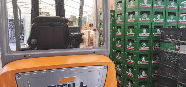 STILL unterstützt Produktion von Desinfektionsmitteln in Grönwohlder Hausbrauerei