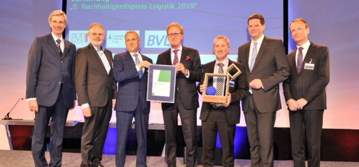 LKW WALTER mit dem 8. Nachhaltigkeitspreis Logistik 2019 beim 35. Logistik Dialog der BVL Österreich in Wien ausgezeichnet