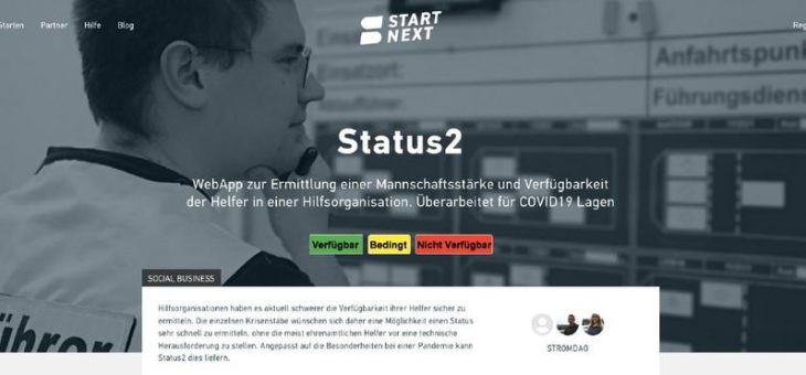 Ökostromanbieter Stromdao entwickelt Status2