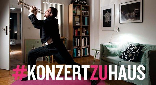 #konzertZUhaus – Das täglich neue Online-Angebot