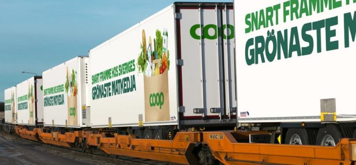 TX Logistik verdoppelt Zahl der Rundläufe für Coop in Schweden