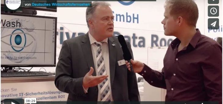 itWatch Messeinterview auf der Hannovermesse 2019 zum Thema „Wenn die Firewall nicht mehr reicht“