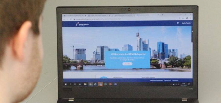 Neues Netzportal der NRM Netzdienste Rhein-Main ist online