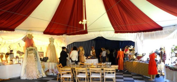 Der Zeltboden Typ EXPO-tent für gehobene Ansprüche