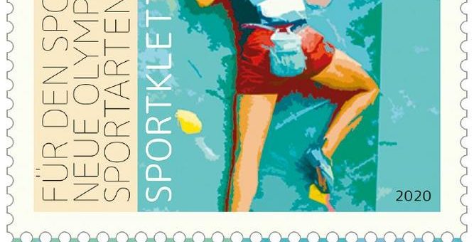 Karate, Sportklettern, Skateboarden:  Neue Briefmarken „Für den Sport“ jetzt erhältlich