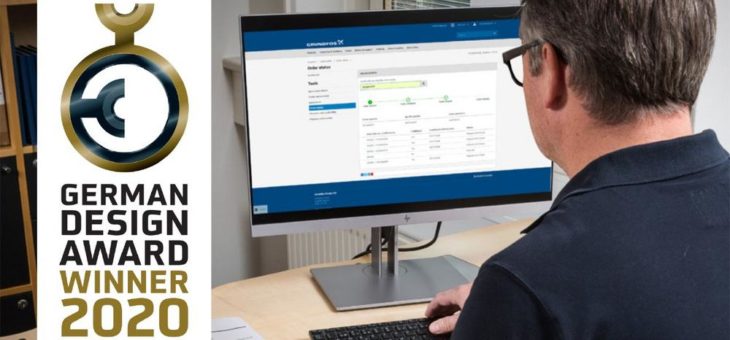 MyGrundfos mit German Design Award ausgezeichnet