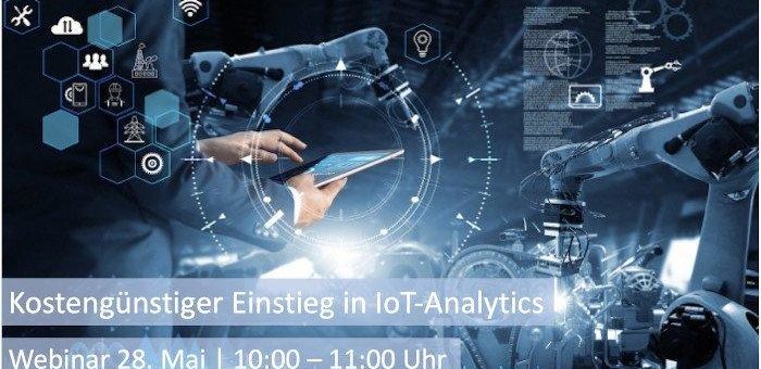 Kostengünstiger Einstieg in IoT-Analytics