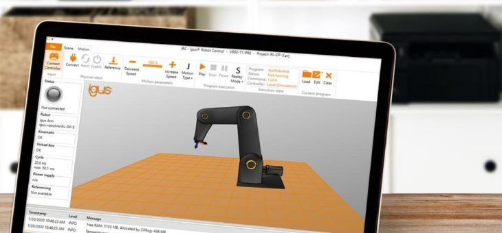 igus robot control: Roboter kostenlos simulieren und günstig steuern
