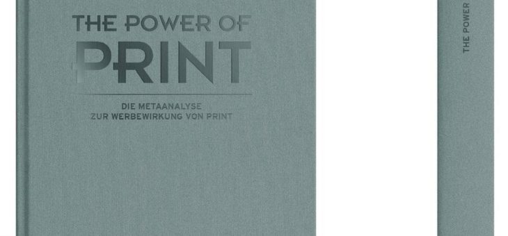 Creatura-Initiative veröffentlicht weltweit erste Metaanalyse zur Werbewirkung von Print