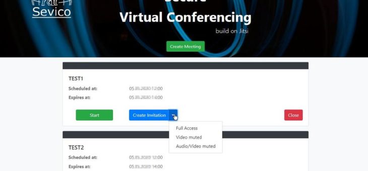 Neue und kostenlose Softwarelösung «Sevico» ermöglicht VideoConferencing auf höchstem Sicherheitslevel