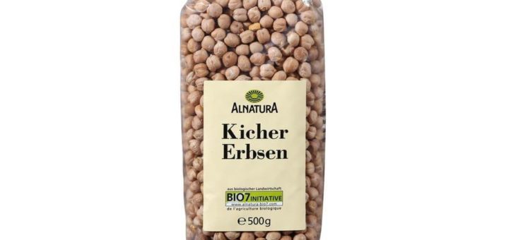 Die Migros ruft Alnatura Kichererbsen getrocknet zurück