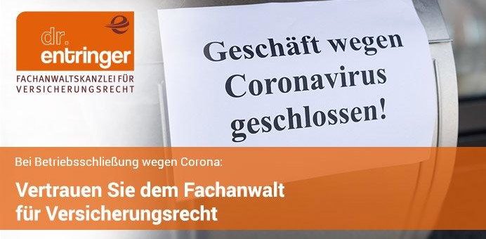 Versicherungsfall Corona – Bayerns Weg bei Betriebsschließungsversicherung erweist sich zunehmend als fauler Kompromiss