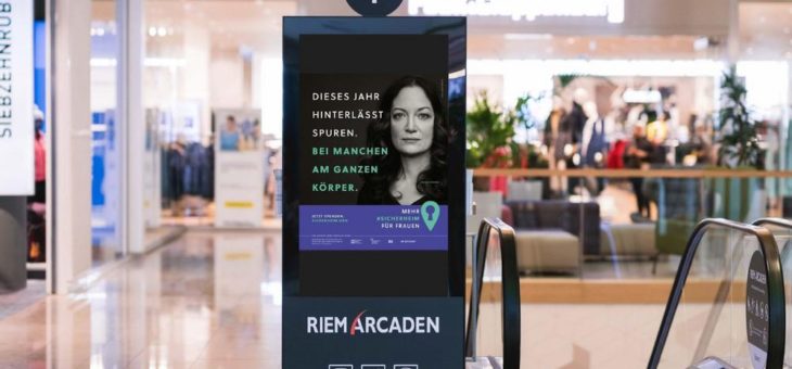 Digital Media Institute unterstützt gemeinsam mit DOOH-Vermarktern Kampagne gegen Gewalt an Frauen