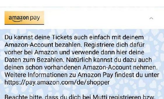 TAF mobile bindet Amazon Pay für BOGESTRA und Ruhrbahn an