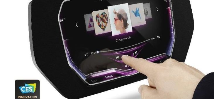 Touch-Display mit 3D-Oberfläche von Continental erhält höchste Auszeichnung des CES Innovation Awards