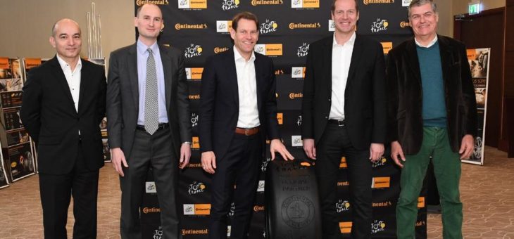 Continental wird Offizieller Partner der Tour de France