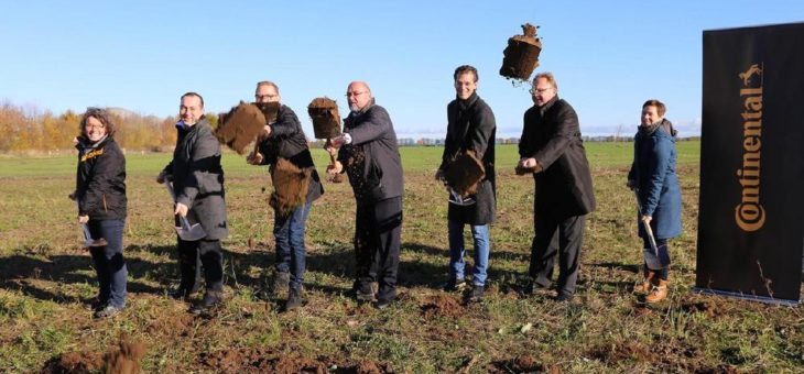 Continental beginnt mit dem Bau des Forschungs- und Versuchslabors „Taraxagum Lab Anklam“