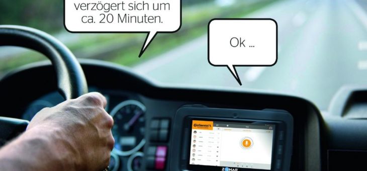 Continental entwickelt digitale Kommunikationsplattform für Fahrer und Flotten