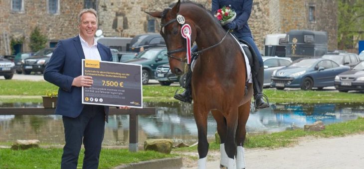 Continental fördert Reiterin Ann-Kristin Arnold im Rahmen der Initiative ProSportHannover einmalig mit 7.500 EUR