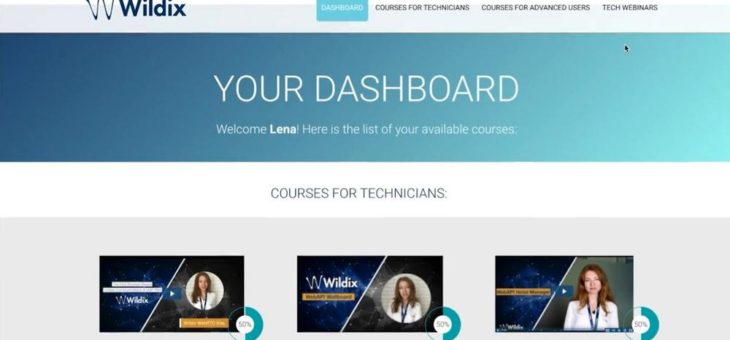 Wildix fördert Fortbildung: E-Learning-Plattform für Partner