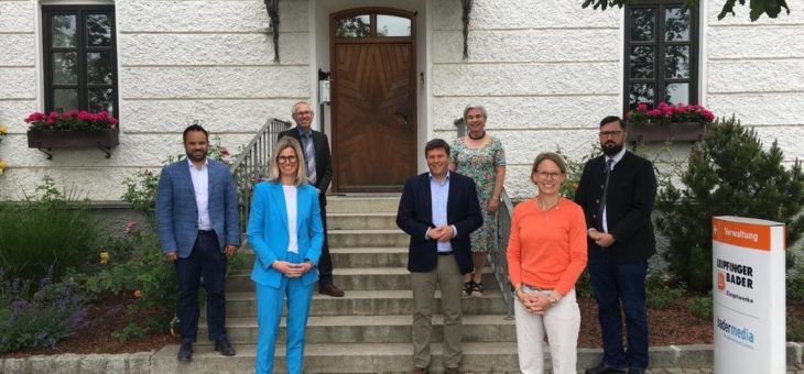 Bucher Neu-Bürgermeisterin zu Besuch bei Leipfinger-Bader