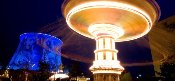 Zeichen der Solidarität : „Night of Light“ im Wunderland Kalkar