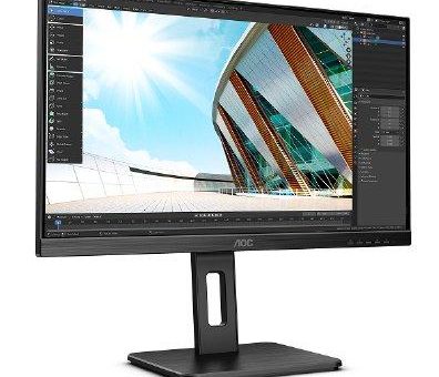 Business-Portfolio mit Anschluss an die Zukunft: AOC präsentiert neue P2-Serie mit zehn Monitoren für professionelle Anwender