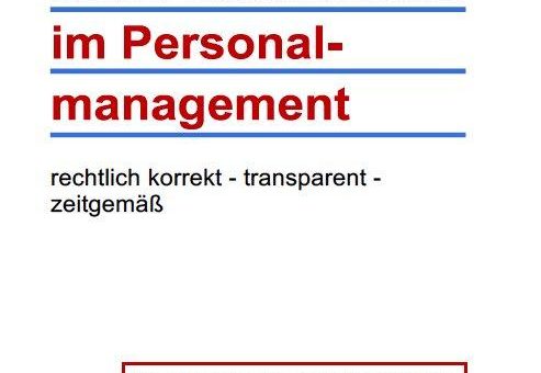 Neuerscheinung: Korrespondenz und Praxiswissen im Personalmanagement