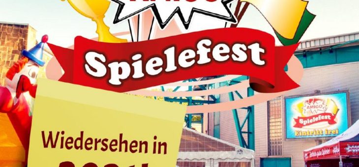 AMIGO Spielefest erst wieder 2021!