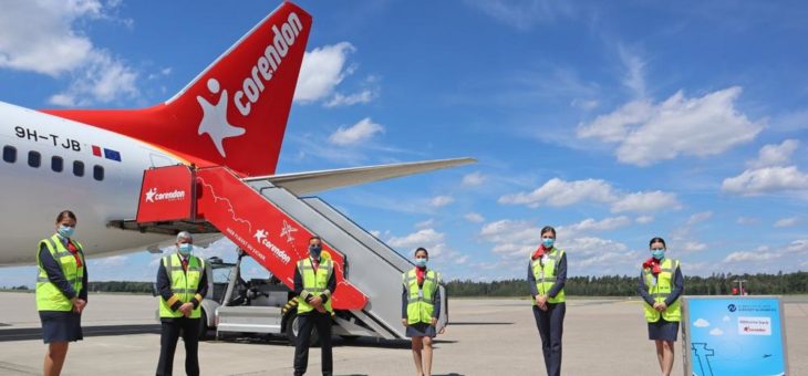 Corendon ist zurück: Von Nürnberg aus zu den schönsten Sommerzielen!