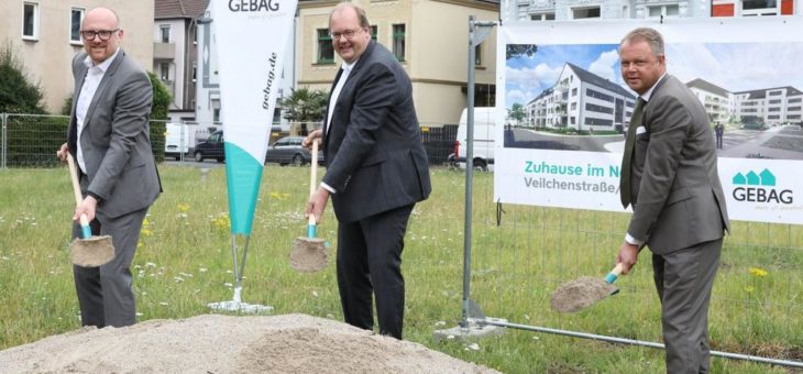 Spatenstich für GEBAG-Projekt in Hamborn