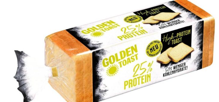 GOLDEN TOAST High-Protein Toast ab Juli im Supermarktregal