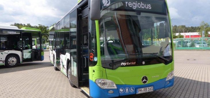 Sparsam, mit Wlan und umweltfreundlichem GTL-Kraftstoff – Hybridbusse für die Stadtlinie Bad Belzig