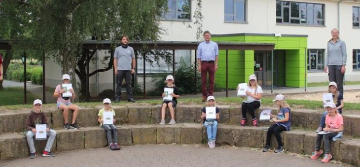 Neue Generation Junior Ranger ausgebildet – in der Grundschule Edertal und in der Kellerwaldschule Frankenau