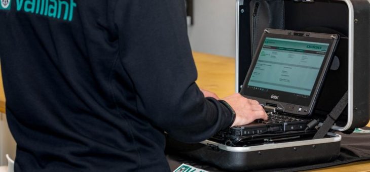 Serviceziel „Best in Class“:  Vaillant rüstet Kundendienst-Techniker mit Getac-Notebooks aus