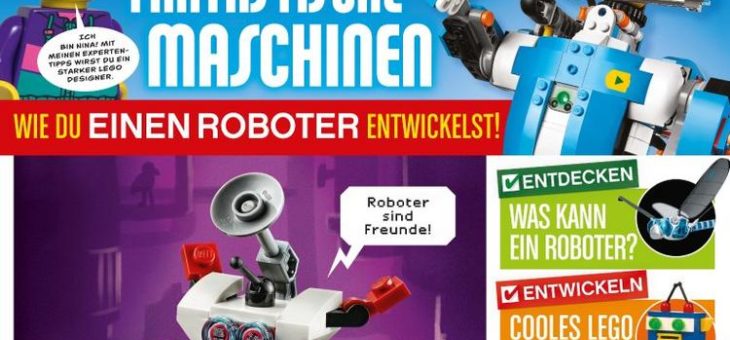 Neuerscheinung LEGO EXPLORER-Magazin erobert das Zeitschriftenregal