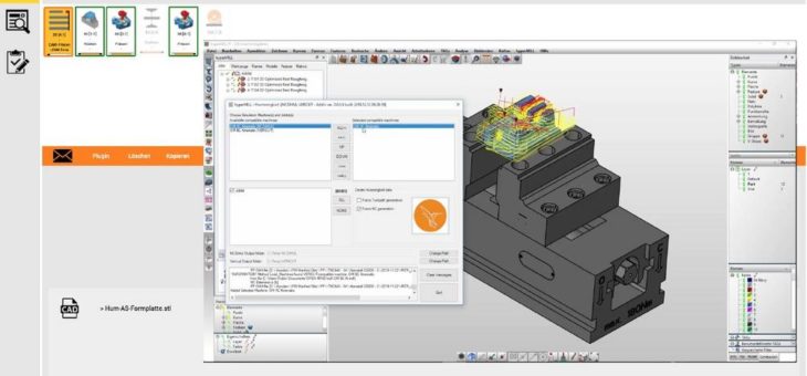 CAM-System hyperMILL® in MES-System integriert