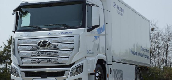 Erste Brennstoffzellen-Lkw Hyundai Xcient Fuel Cell kommen nach Europa