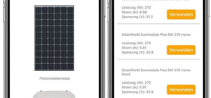 Die PV-Ersatzteil-App für Installateure