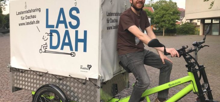 Umweltschonender Transport mit dem Fahrrad