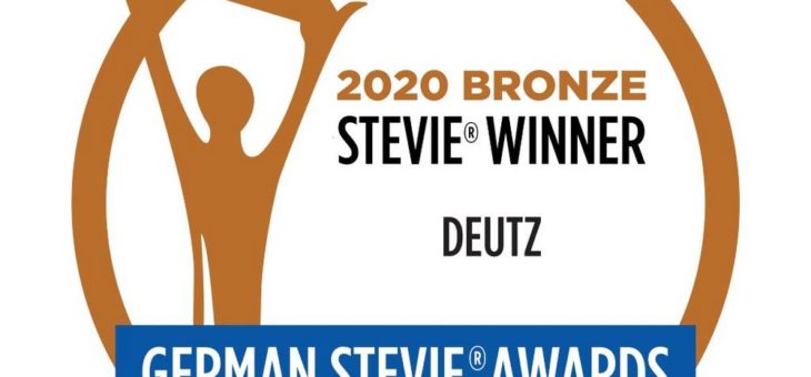 DEUTZ mit German Stevie® Awards „virtuell“ geehrt