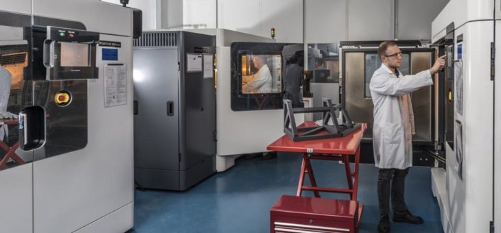 BAE Systems installiert den vierten Stratasys F900 3D-Drucker zur Unterstützung der Initiative Factory of the Future