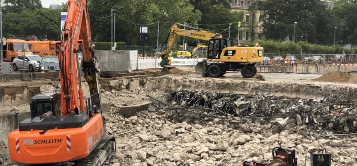 Nur zwei kleine Teilbaufelder kennen noch keinen Rohbau