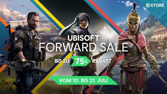 Ubisoft Forward Sale mit bis zu 75 Prozent Rabatt