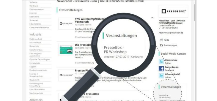 Maximale Aufmerksamkeit und Reichweite mit den neuen PresseBox-Features