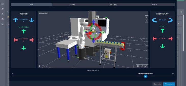 Die weltweit erste Industrieroboter-Simulation in der Cloud