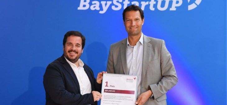 BioTech-Startup NEUREVO gewinnt den Münchener Businessplan Wettbewerb 2020