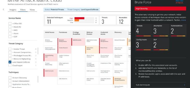McAfee kündigt Integration von MITRE ATT&CK in MVISION Cloud an