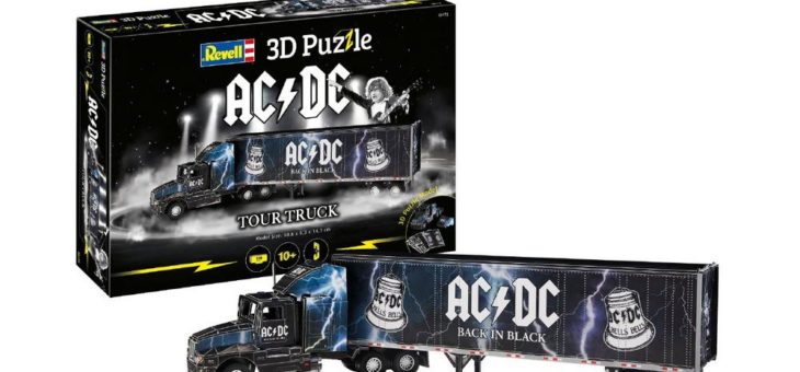 Revell dreht die Musik auf – Spektakuläre Bandtrucks als Bausatz und 3D Puzzle